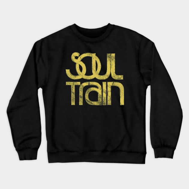 YELLOW SOUL TRAIN Crewneck Sweatshirt by KIBOY777